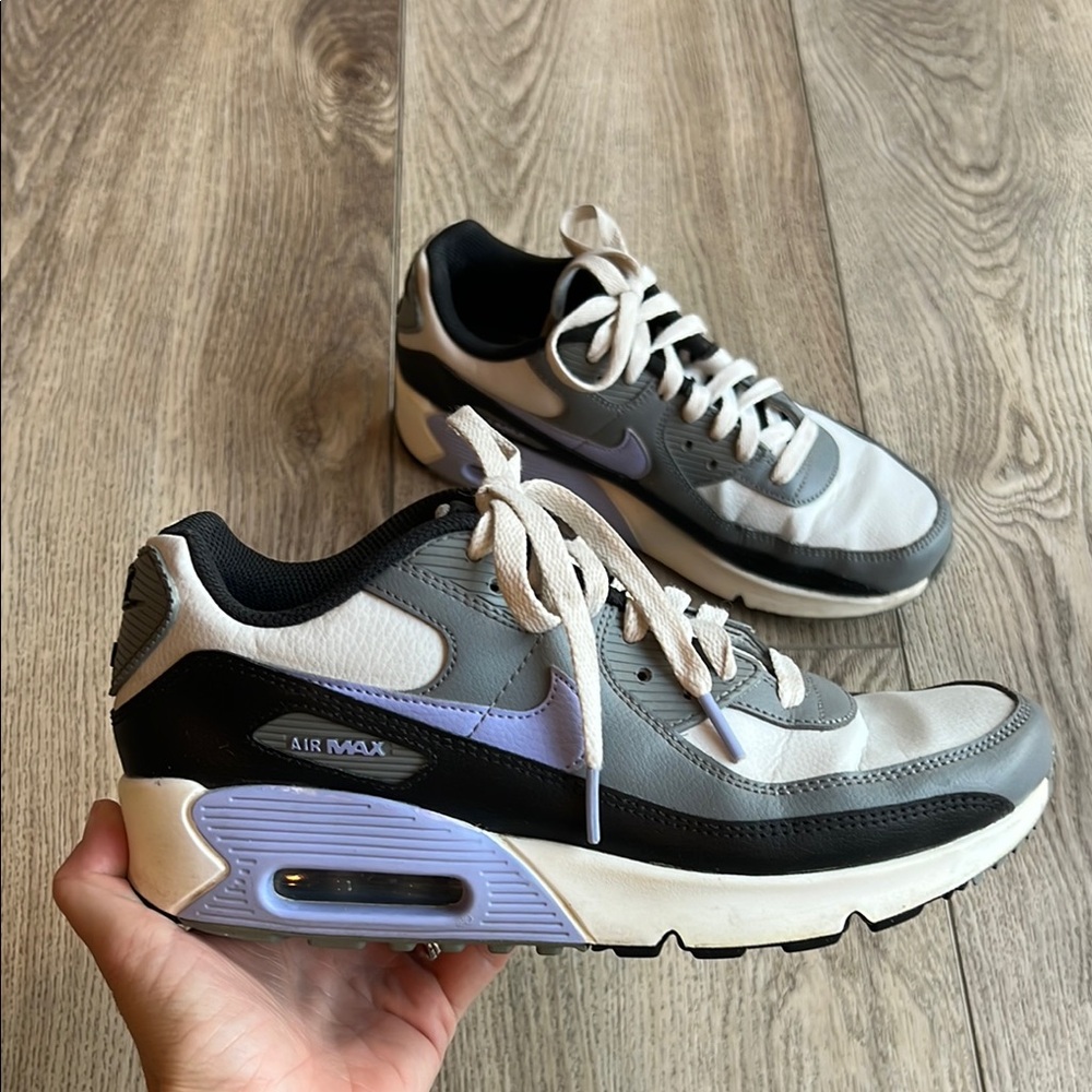 Nike Air Max 90 Gray and Black Sneakers